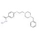 4-[2-(4-Benzylpiperazino)ethoxy]-benzene carbohydrazide - chemical structure image
