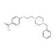 4-[2-(4-Benzylpiperazino)ethoxy]-benzene carboxylic acid - chemical structure image