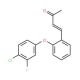 4-[2-(4-Chloro-3-fluorophenoxy)phenyl]-3-buten-2-one - chemical structure image