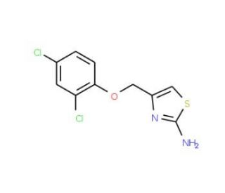 4-(2,4-Dichloro-phenoxymethyl)-thiazol-2-ylamine - chemical structure image