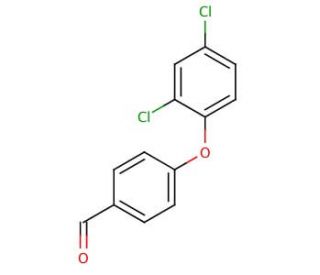 4-(2,4-Dichlorophenoxy)benzaldehyde (CAS 78725-51-6) - chemical structure image
