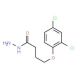4-(2,4-Dichlorophenoxy)butanohydrazide - chemical structure image