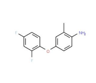 4-(2,4-Difluorophenoxy)-2-methylaniline - chemical structure image