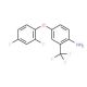 4-(2,4-Difluorophenoxy)-2-(trifluoromethyl)aniline - chemical structure image