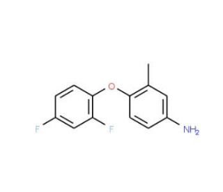 4-(2,4-Difluorophenoxy)-3-methylaniline - chemical structure image