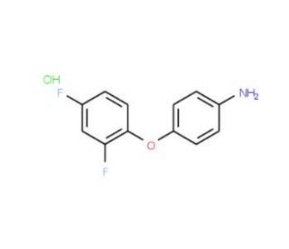 4-(2,4-Difluorophenoxy)aniline hydrochloride - chemical structure image