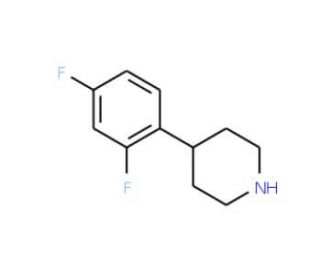 4-(2,4-Difluorophenyl)piperidine (CAS 291289-50-4) - chemical structure image