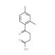 4-(2,4-Dimethyl-phenyl)-4-oxo-butyric acid (CAS 15880-03-2) - chemical structure image