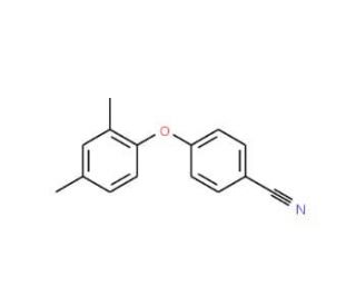4-(2,4-Dimethylphenoxy)benzenecarbonitrile (CAS 449778-70-5) - chemical structure image