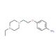 4-[2-(4-Ethyl-piperazin-1-yl)-ethoxy]-phenylamine - chemical structure image
