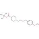 4-[2-(4-Methoxy-benzyloxy)-ethyl]-piperazine-1-carboxylic acid tert-butyl ester - chemical structure image