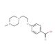 4-[2-(4-Methyl-piperazin-1-yl)-ethoxy]-benzoic acid - chemical structure image