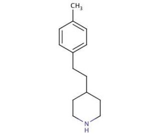 4-[2-(4-methylphenyl)ethyl]piperidine (CAS 26614-98-2) - chemical structure image