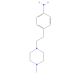 4-[2-(4-methylpiperazin-1-yl)ethyl]aniline - chemical structure image