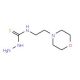 4-[2-(4-Morpholinyl)ethyl]-3-thiosemicarbazide (CAS 77644-45-2) - chemical structure image