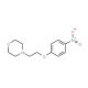4-[2-(4-Nitrophenoxy)ethyl]morpholine (CAS 65300-53-0) - chemical structure image
