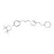 4-(2-(4-(THPO-methyl)-1,2,3-triazol-1-yl)ethoxy)phenylboronic acid, pinacol ester (CAS 957120-67-1) - chemical structure imag