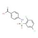4-(2,5-Dichloro-benzenesulfonylamino)-benzoic acid (CAS 88522-31-0) - chemical structure image