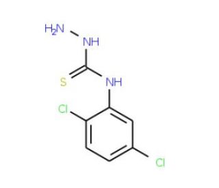 4-(2,5-Dichlorophenyl)-3-thiosemicarbazide (CAS 14580-30-4) - chemical structure image
