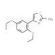 4-(2,5-diethoxyphenyl)-1,3-thiazol-2-amine (CAS 112434-78-3) - chemical structure image