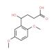 4-(2,5-Dimethoxy-phenyl)-4-hydroxy-butyric acid - chemical structure image