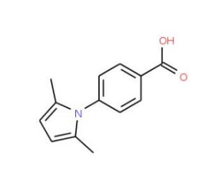 4-(2,5-dimethyl-1H-pyrrol-1-yl)benzoic acid (CAS 15898-26-7) - chemical structure image