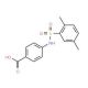 4-(2,5-Dimethyl-benzenesulfonylamino)-benzoic acid (CAS 126146-01-8) - chemical structure image
