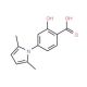 4-(2,5-Dimethyl-pyrrol-1-yl)-2-hydroxy-benzoic acid (CAS 5987-00-8) - chemical structure image