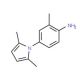 4-(2,5-Dimethyl-pyrrol-1-yl)-2-methyl-phenylamine - chemical structure image
