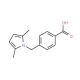 4-(2,5-Dimethyl-pyrrol-1-ylmethyl)-benzoic acid - chemical structure image