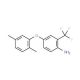 4-(2,5-Dimethylphenoxy)-2-(trifluoromethyl)aniline - chemical structure image