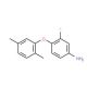 4-(2,5-Dimethylphenoxy)-3-fluoroaniline - chemical structure image