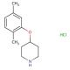 4-(2,5-Dimethylphenoxy)piperidine hydrochloride - chemical structure image