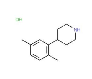 4-(2,5-Dimethylphenyl)piperidine hydrochloride - chemical structure image