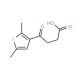 4-(2,5-dimethylthien-3-yl)-4-oxobutanoic acid (CAS 6007-77-8) - chemical structure image