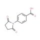 4-(2,5-Dioxo-pyrrolidin-1-yl)-benzoic acid (CAS 60693-33-6) - chemical structure image