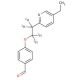 4-[2-(5-Ethyl-2-pyridinyl)-d4-ethoxy]benzaldehyde (CAS 1189479-80-8) - chemical structure image