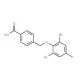 4-(2,6-Dibromo-4-methyl-phenoxymethyl)-benzoic acid - chemical structure image
