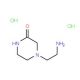 4-(2-Amino-ethyl)-piperazin-2-one dihydrochloride - chemical structure image