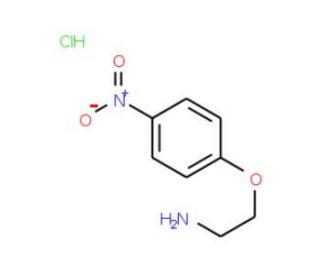 4-(2-Aminoethoxy)-1-nitrobenzene, HCl (CAS 98395-62-1) - chemical structure image