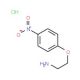 4-(2-Aminoethoxy)-1-nitrobenzene, HCl (CAS 98395-62-1) - chemical structure image