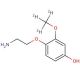 4-(2-Aminoethoxy)-3-methoxyphenol-d3 - chemical structure image