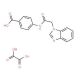 4-(2-Benzoimidazol-1-yl-acetylamino)-benzoic acid oxalate - chemical structure image