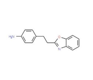 4-(2-Benzooxazol-2-yl-ethyl)-phenylamine - chemical structure image