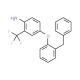 4-(2-Benzylphenoxy)-2-(trifluoromethyl)aniline - chemical structure image