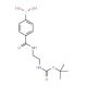4-(2-BOC-amino)ethylcarbamoyl)phenylboronic acid (CAS 860626-05-7) - chemical structure image