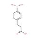 4-(2-Carboxyethyl)benzeneboronic acid (CAS 166316-48-9) - chemical structure image