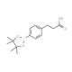 4-(2-Carboxyethyl)phenylboronic acid, pinacol ester (CAS 797755-11-4) - chemical structure image