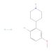 4-(2-Chloro-5-methoxyphenyl)piperidine hydrochloride (CAS 1044773-88-7) - chemical structure image