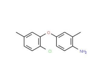 4-(2-Chloro-5-methylphenoxy)-2-methylphenylamine - chemical structure image